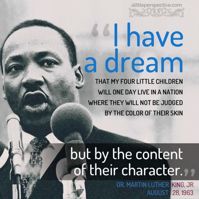 martin luther king i have a dream